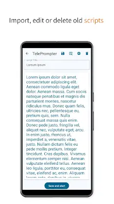 TelePrompter Smart Prompter screenshot 5