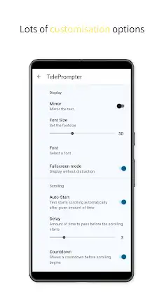 TelePrompter Smart Prompter screenshot 3