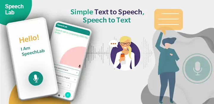 SpeechLab - Text To Speech TTS — Android app banner