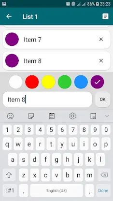 Shopping list. CheckList screenshot 4
