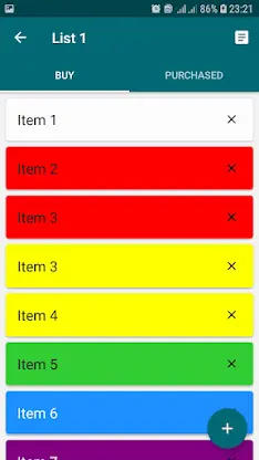 Shopping list. CheckList screenshot 7