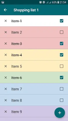 Shopping list. CheckList screenshot 5