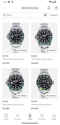 HODINKEE screenshot 4