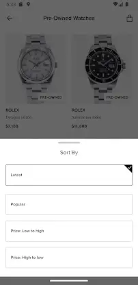 HODINKEE screenshot 5