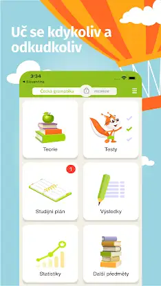 Chemie názvosloví a testy screenshot 1