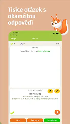 Chemie názvosloví a testy screenshot 3