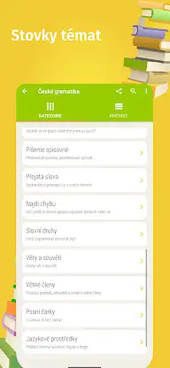 Czech grammar screenshot 5