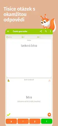 Czech grammar screenshot 2