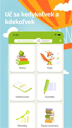 Slovak grammar screenshot 1