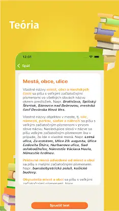 Slovak grammar screenshot 7