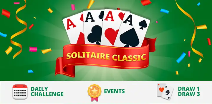 Solitaire Classic - Klondike — Android game banner