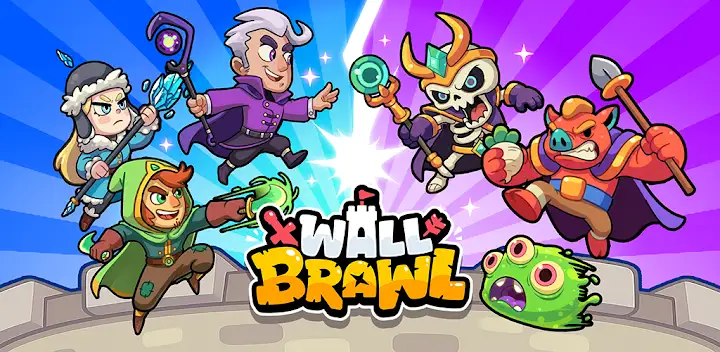 Wall Brawl - Tower Defense TD — Android game banner