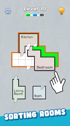Home Sort: Floor Master Game screenshot 1