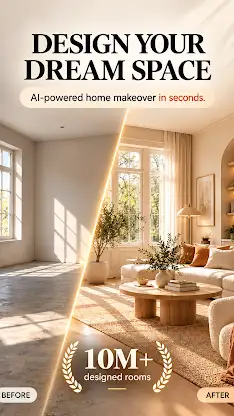 AI Home Makeover & Design screenshot 1