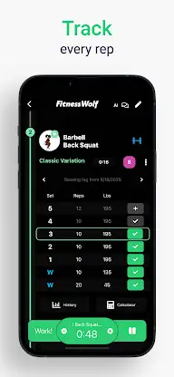 FitnessWolf AI Workout Planner screenshot 7