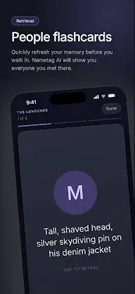Nametag AI: Remember Names screenshot 4