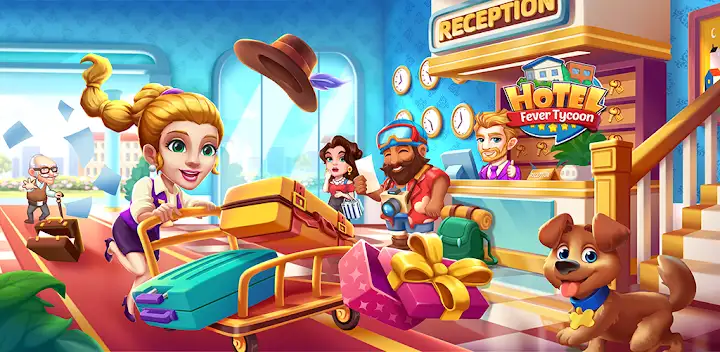 Hotel Fever Tycoon — Android game banner