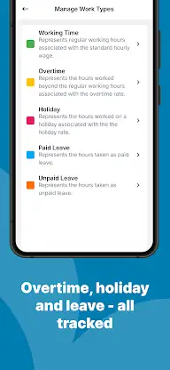 Hours Tracker - Time Tracking screenshot 3