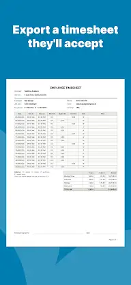Hours Tracker - Time Tracking screenshot 5