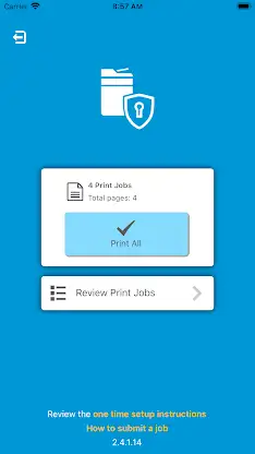 HP JetAdvantage Secure Print screenshot 3