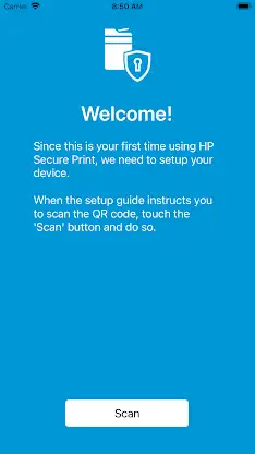 HP JetAdvantage Secure Print screenshot 2