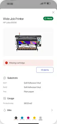 HP PrintOS Production Hub screenshot 2