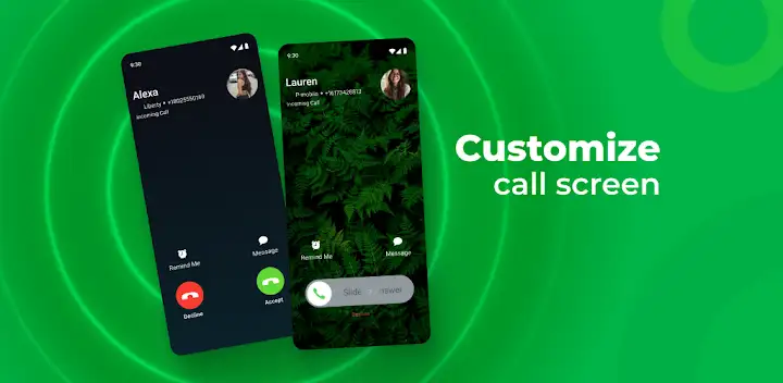 iCallScreen - Phone Dialer — Android app banner