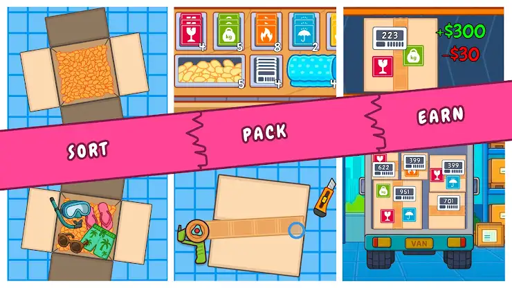 Cozy Packing Simulator screenshot 3