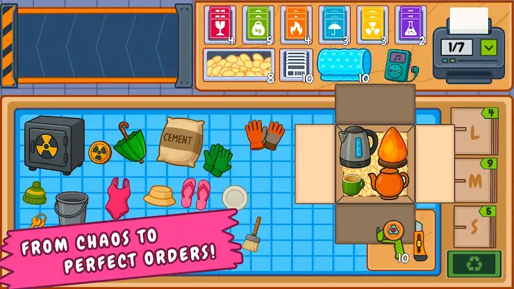 Cozy Packing Simulator screenshot 1