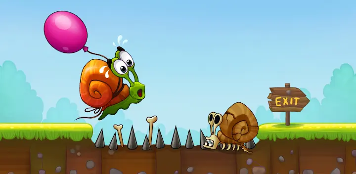 Snail Bob 1: Adventure Puzzle — Android game banner