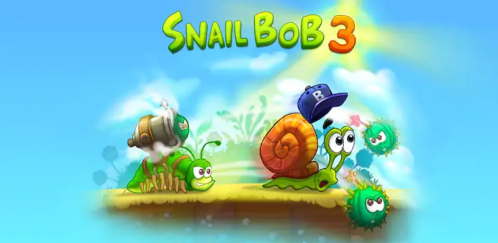 Snail Bob 3 — Android game banner