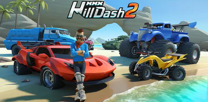 MMX Hill Dash 2 – Race Offroad — Android game banner