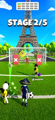 Goal Party - Soccer Freekick screenshot 1