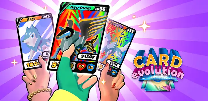 Card Evolution: TCG hyper game — Android game banner