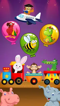 Balloon pop - Toddler games screenshot 3