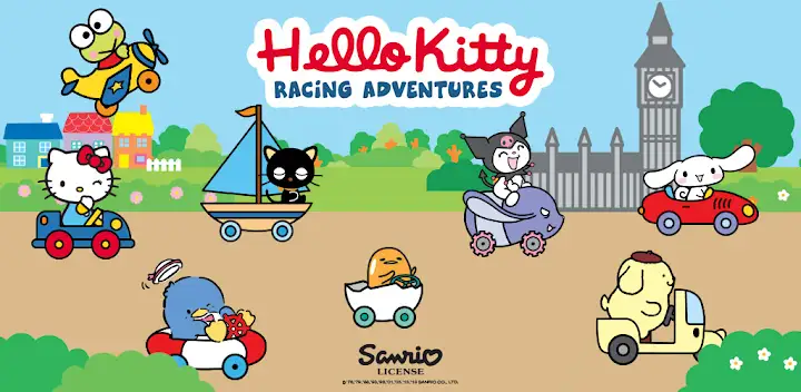 Hello Kitty games for girls — Android game banner