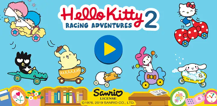 Hello Kitty games - car game — Android game banner