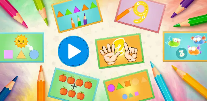 Preschool Math games for kids — Android game banner