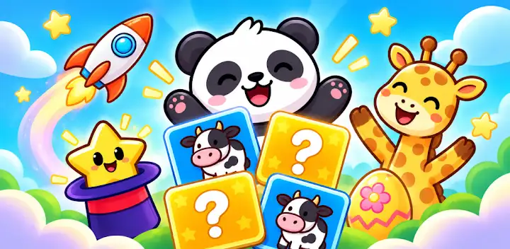 Memory games for kids toddlers — Android game banner