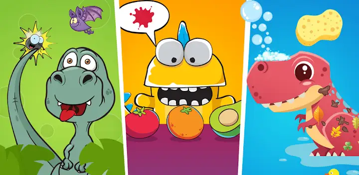 Dinosaur games for kids 3-8 — Android game banner