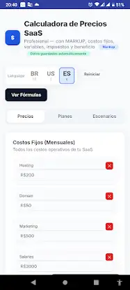 SaaS Pricing Calculator screenshot 3