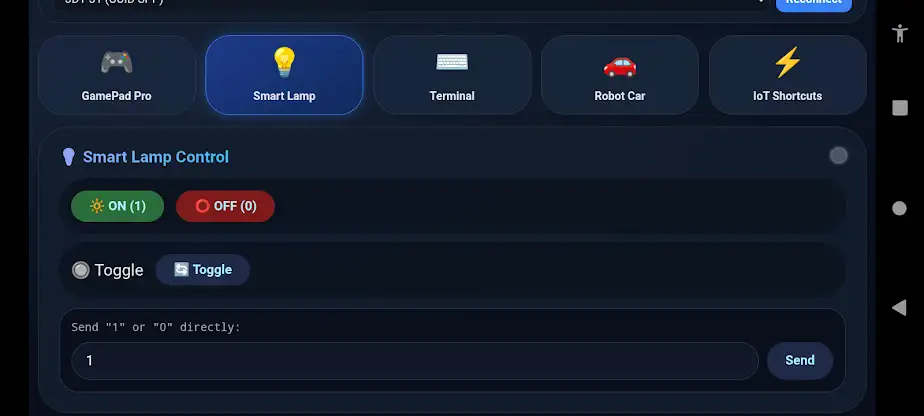 Arduino Bluetooth Controller screenshot 2