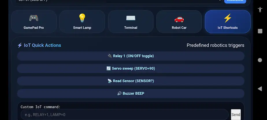 Arduino Bluetooth Controller screenshot 5