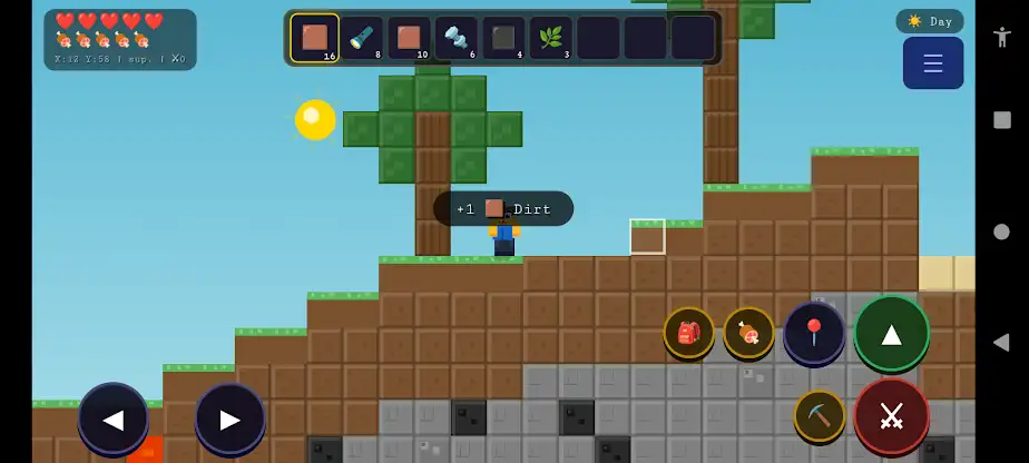 2D Craft World screenshot 1
