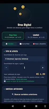 LotoMix — Gerador de Loteria screenshot 6