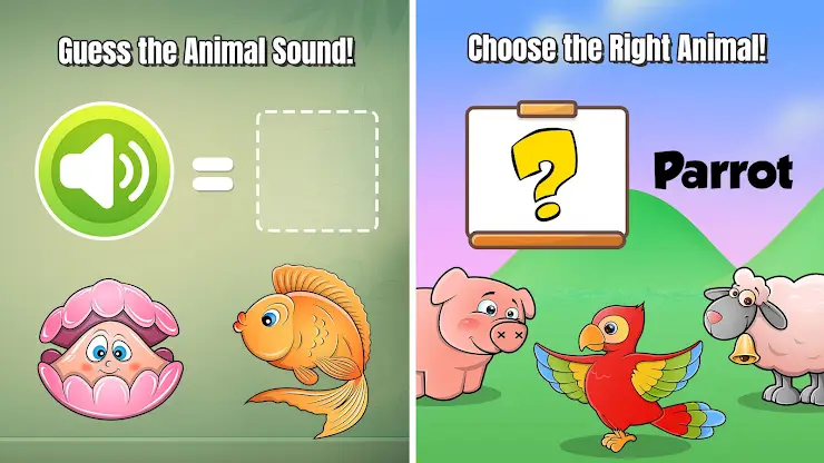 Kids puzzle games. Animal game screenshot 5