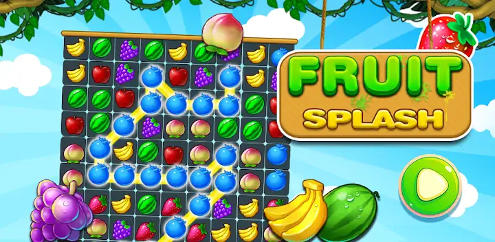 Fruit Splash — Android game banner