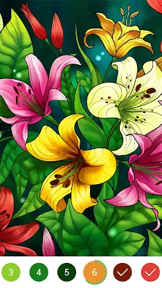 Coloring Book: Color by Number screenshot 1