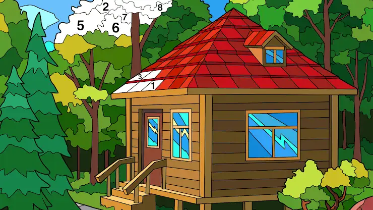Coloring Book: Color by Number screenshot 8