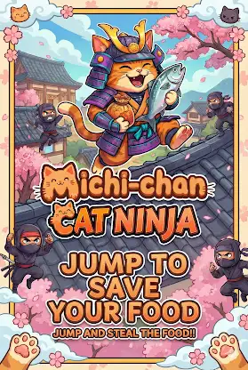 MICHI-CHAN: Cat Ninja! screenshot 1